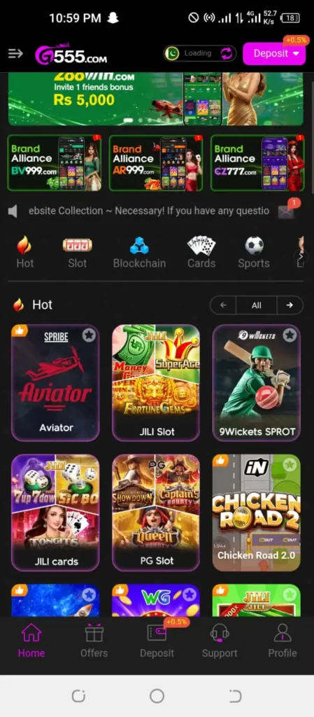 g555 game download apk